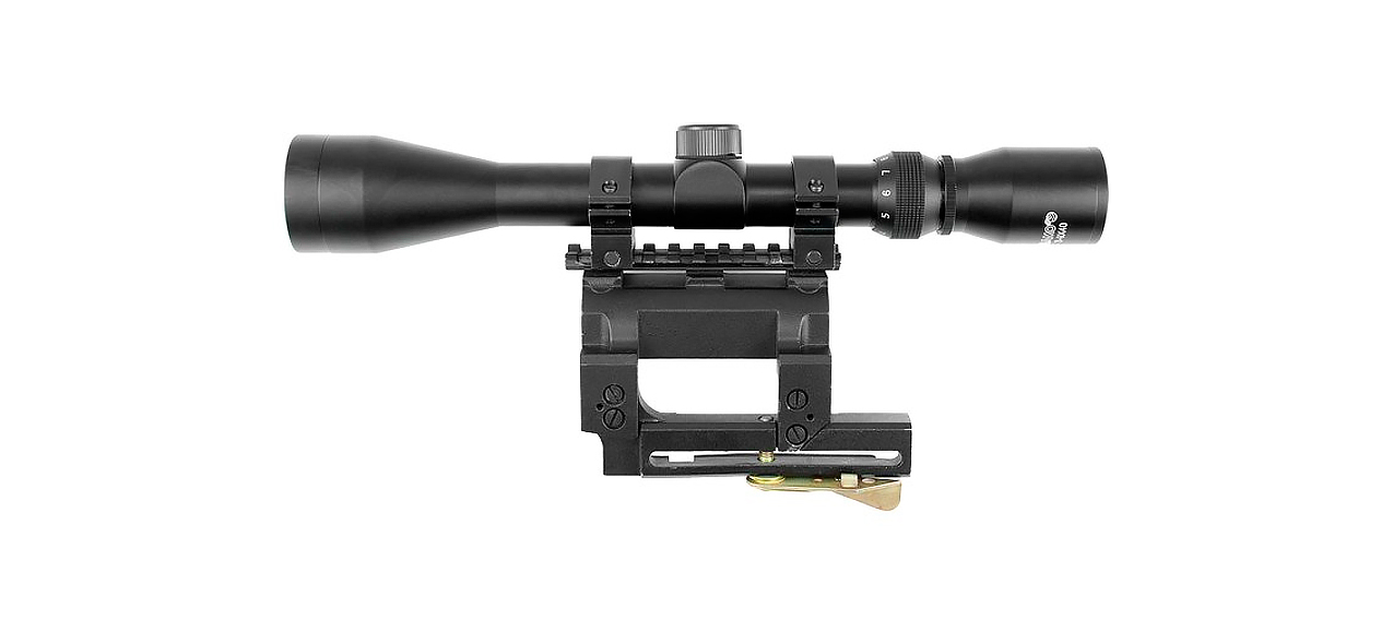 Telescopic Sight With A Bracket