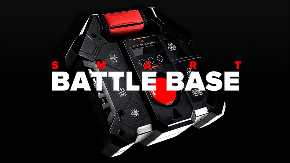 Outdoor laser tag smart battle base
