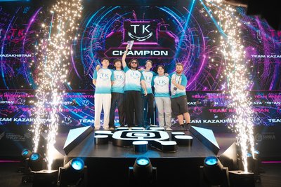 TK Champion: fireworks and trophy on Astana stage