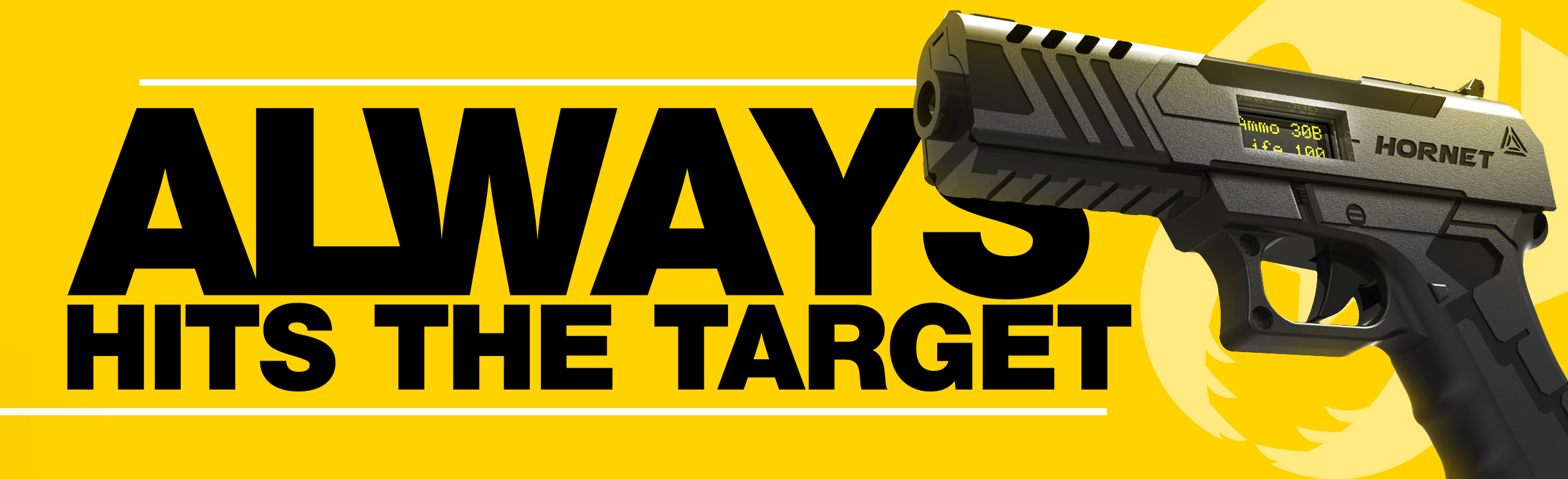 Hornet — original LASERWAR equipment banner
