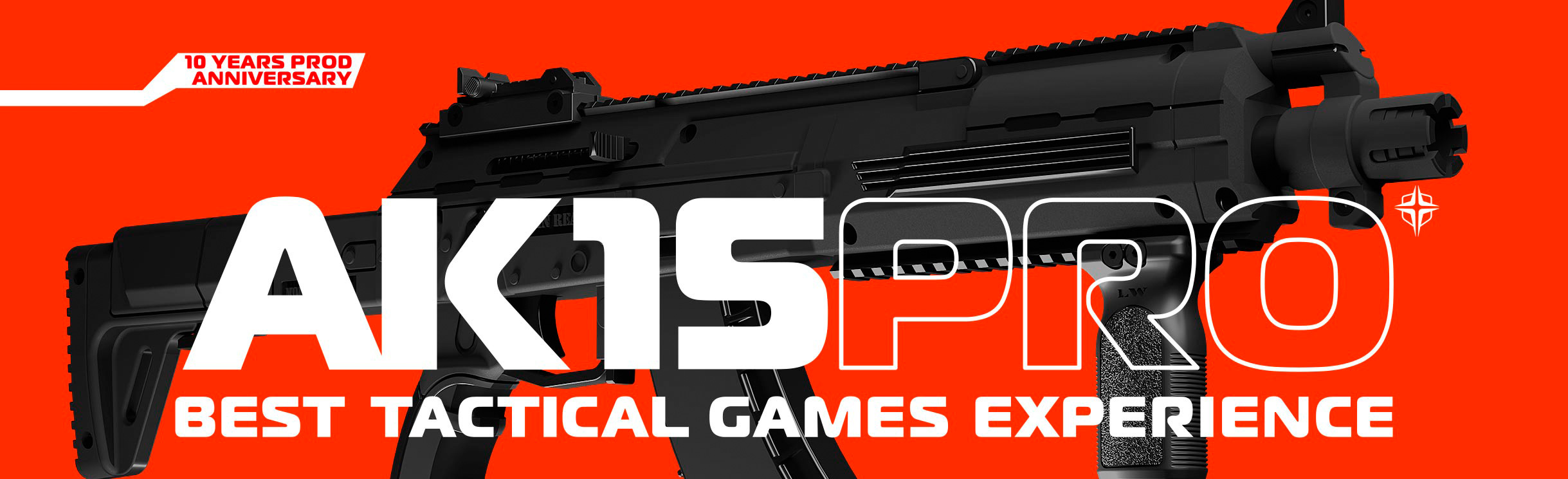 AK-15 Warrior — original LASERWAR equipment banner