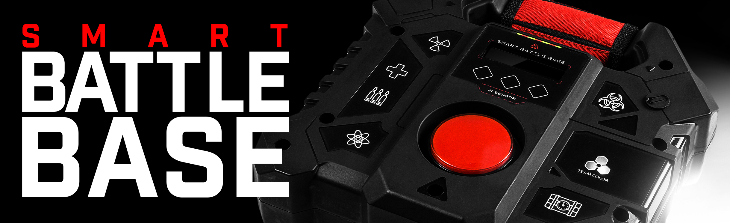 Smart Battle Base — original LASERWAR equipment banner