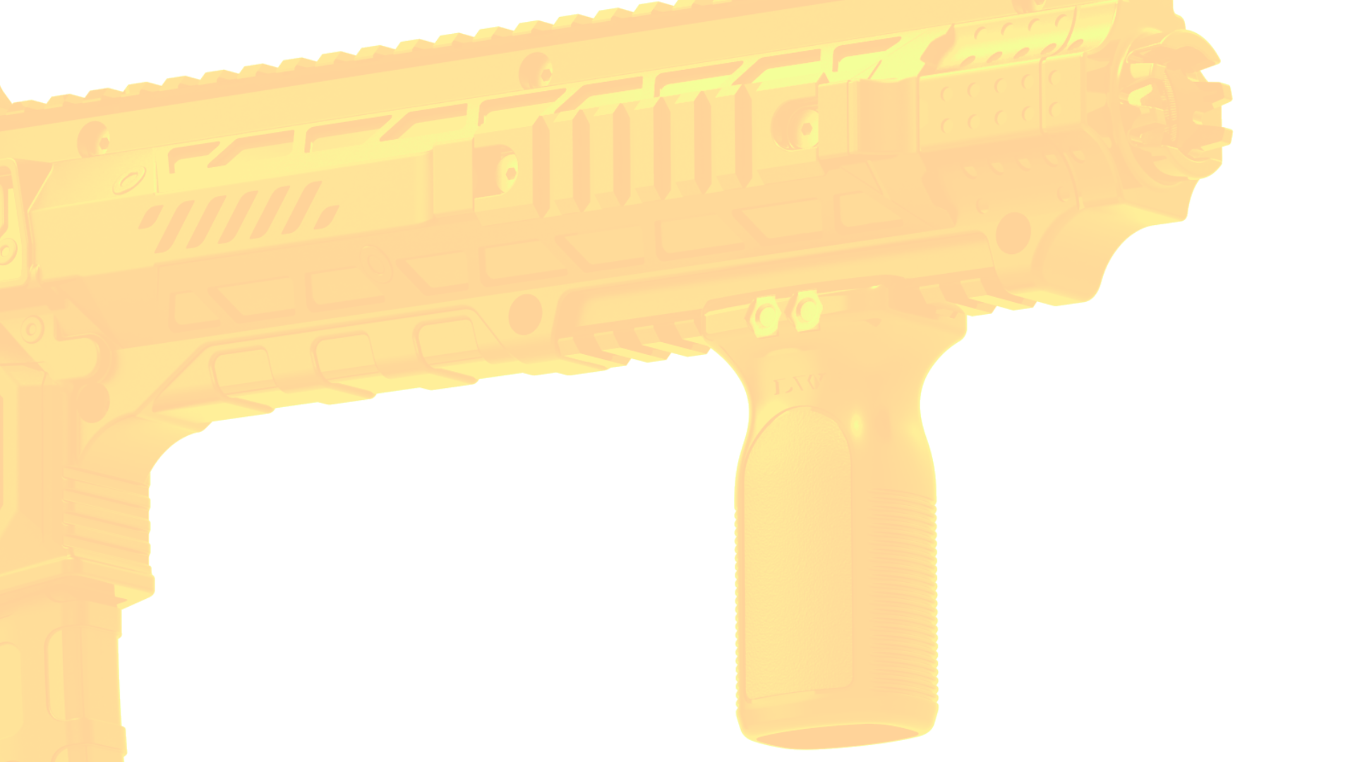ar-15 ranger hull with laserwar tactical grip