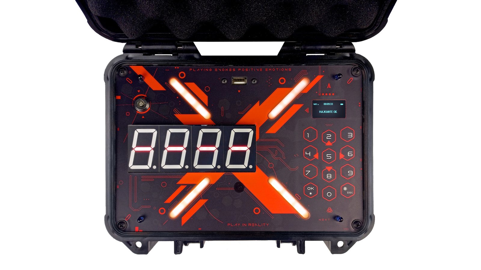 Perimeter Nuclear Case, open panel