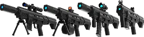 HELLFIRE modular laser tag gun kits