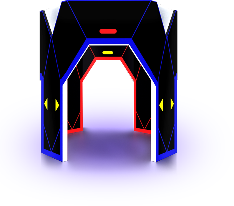 Laser tag gates