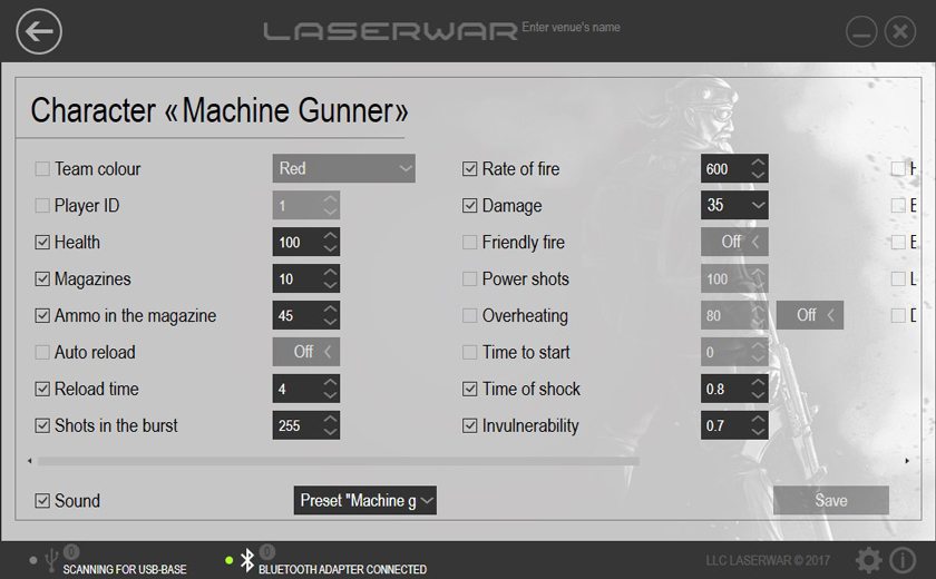 laser tag soft