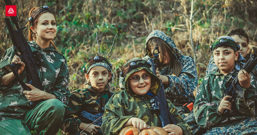 Choosing clothes and footwear for laser tag