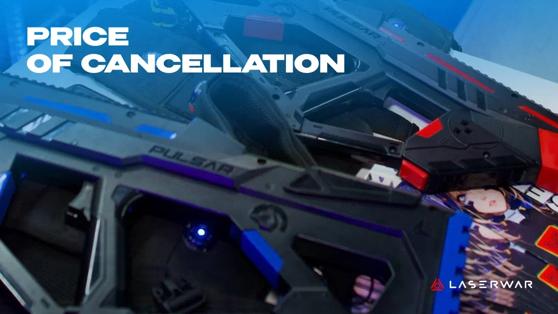 How Much Money Does a Laser Tag Center Lose When One Session Gets Canceled?