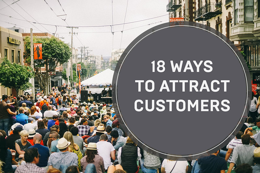 18 ways to attract new customers