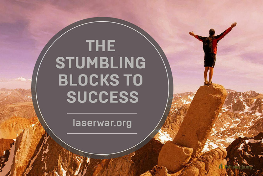 The stumbling blocks to success