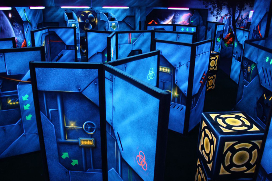 Laser Tag arena design project photo 3