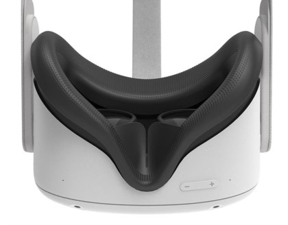 Batteria per Meta Quest 2 (2 confezioni), ricarica rapida 5000 mAh, leggera, portatile, VR estendibile, accessori ricaricabili con indicatore di alimentazione per 3 ore di riproduzione extra