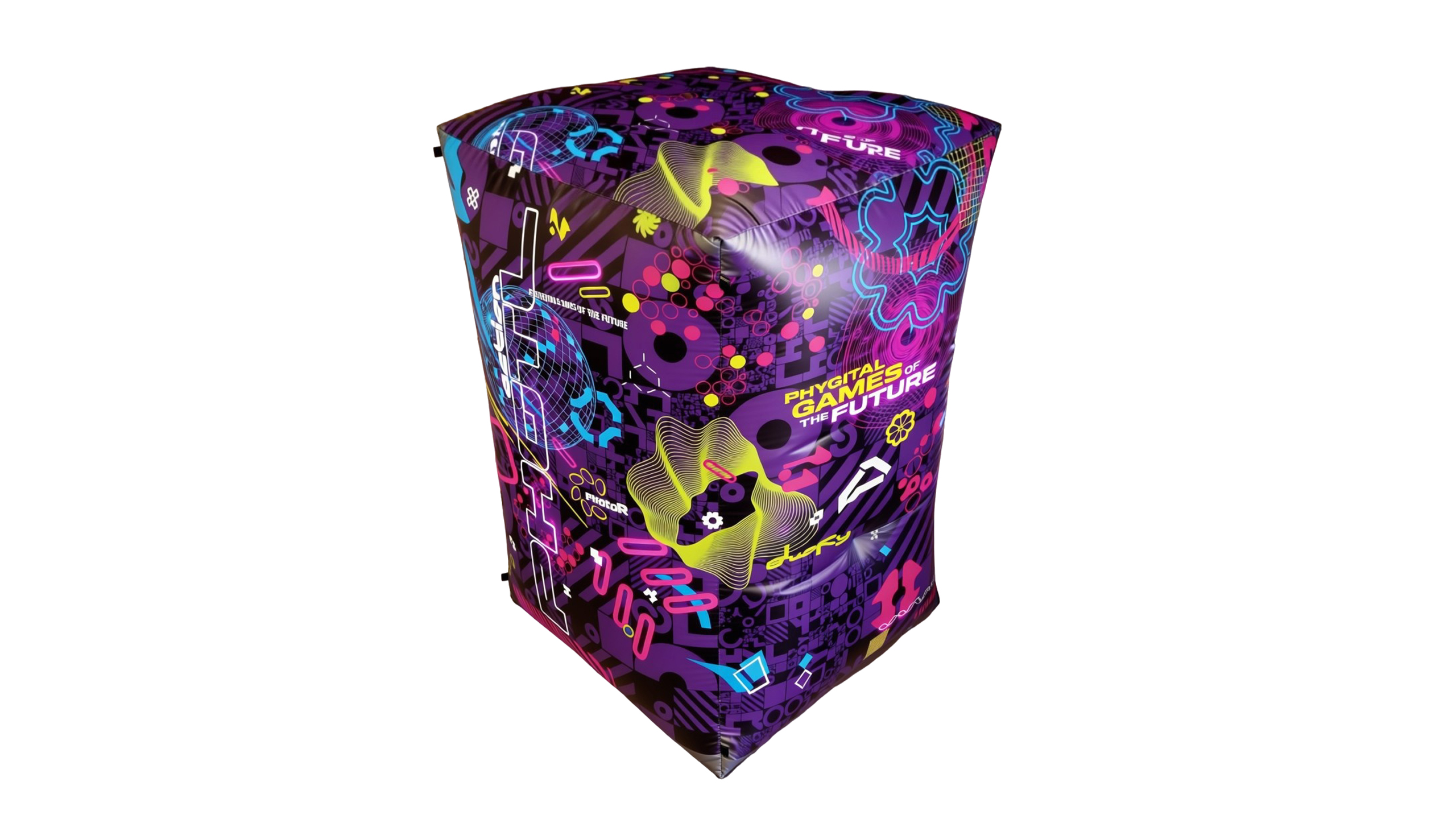 Inflatable figure for laser tag WALL phygital photo 1