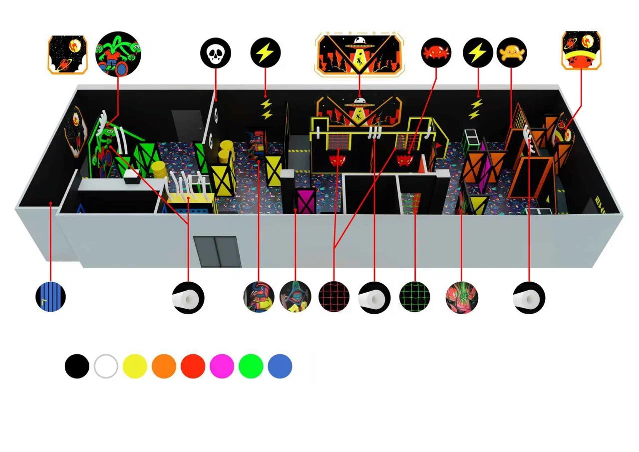 Laser Tag arena design project + author’s supervision photo 8