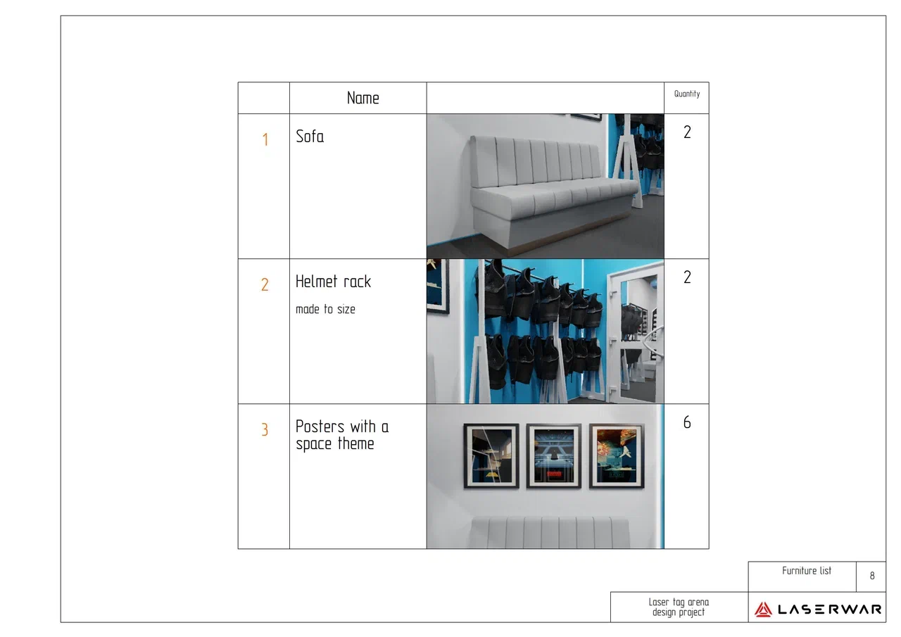 Laser Tag arena design project + author’s supervision photo 12