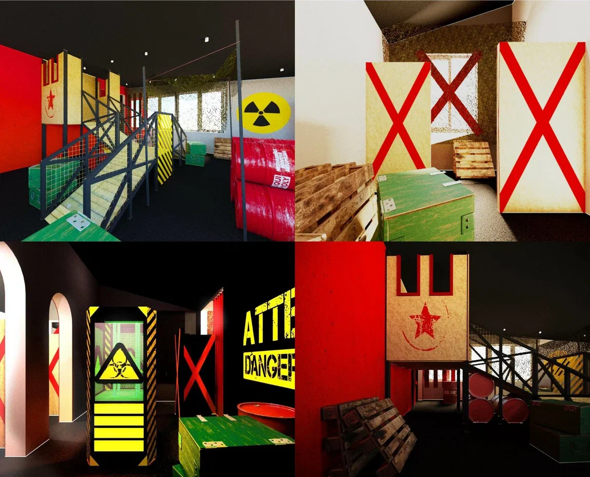 Laser Tag arena design project + author’s supervision photo 3