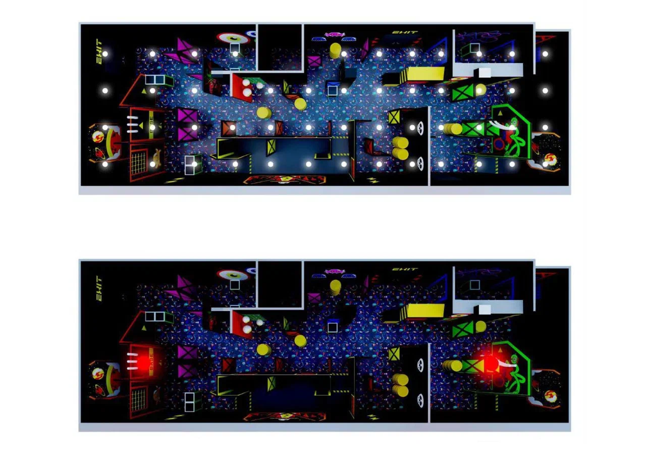 Laser Tag arena design project photo 16