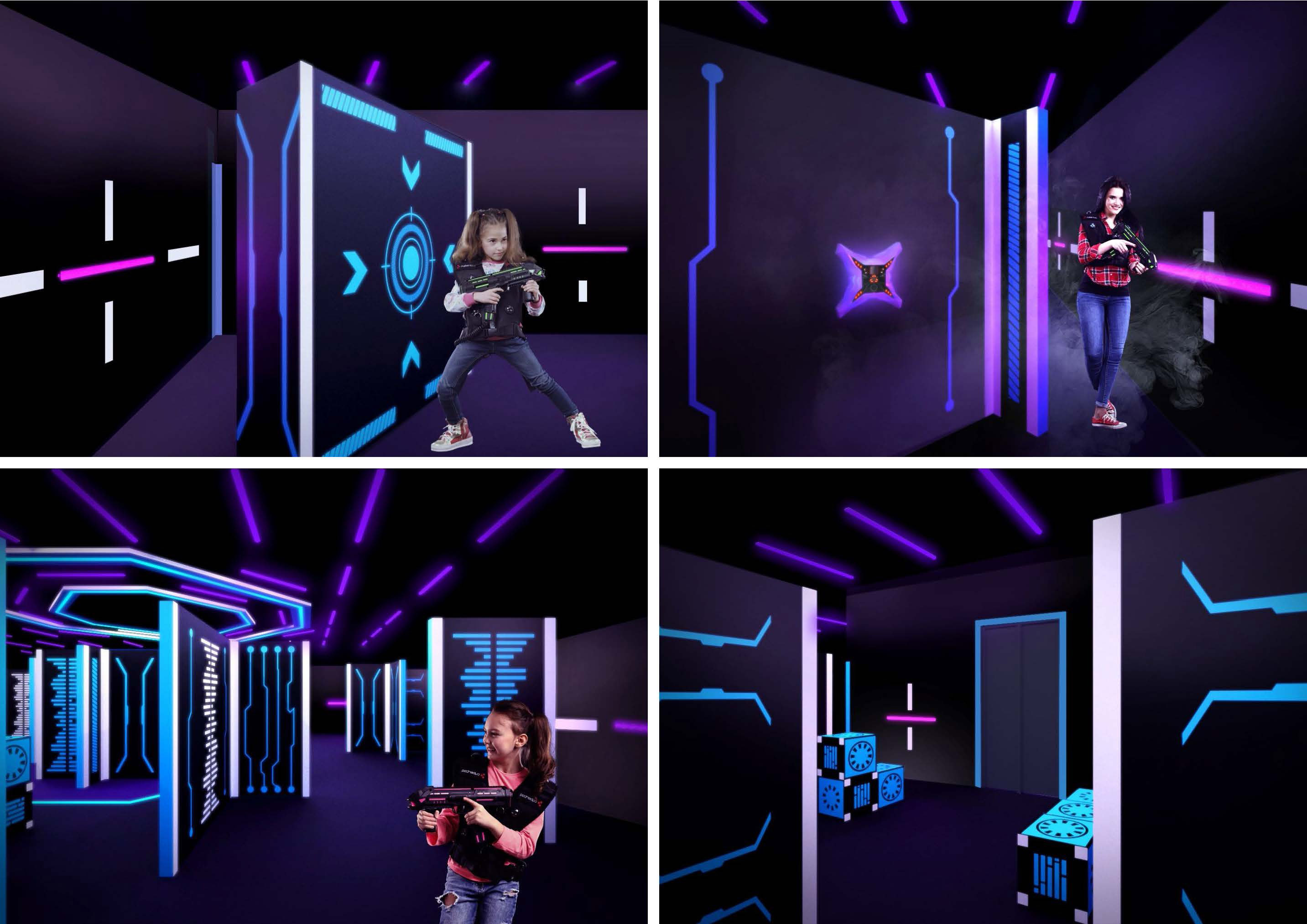 Laser Tag arena design project photo 3