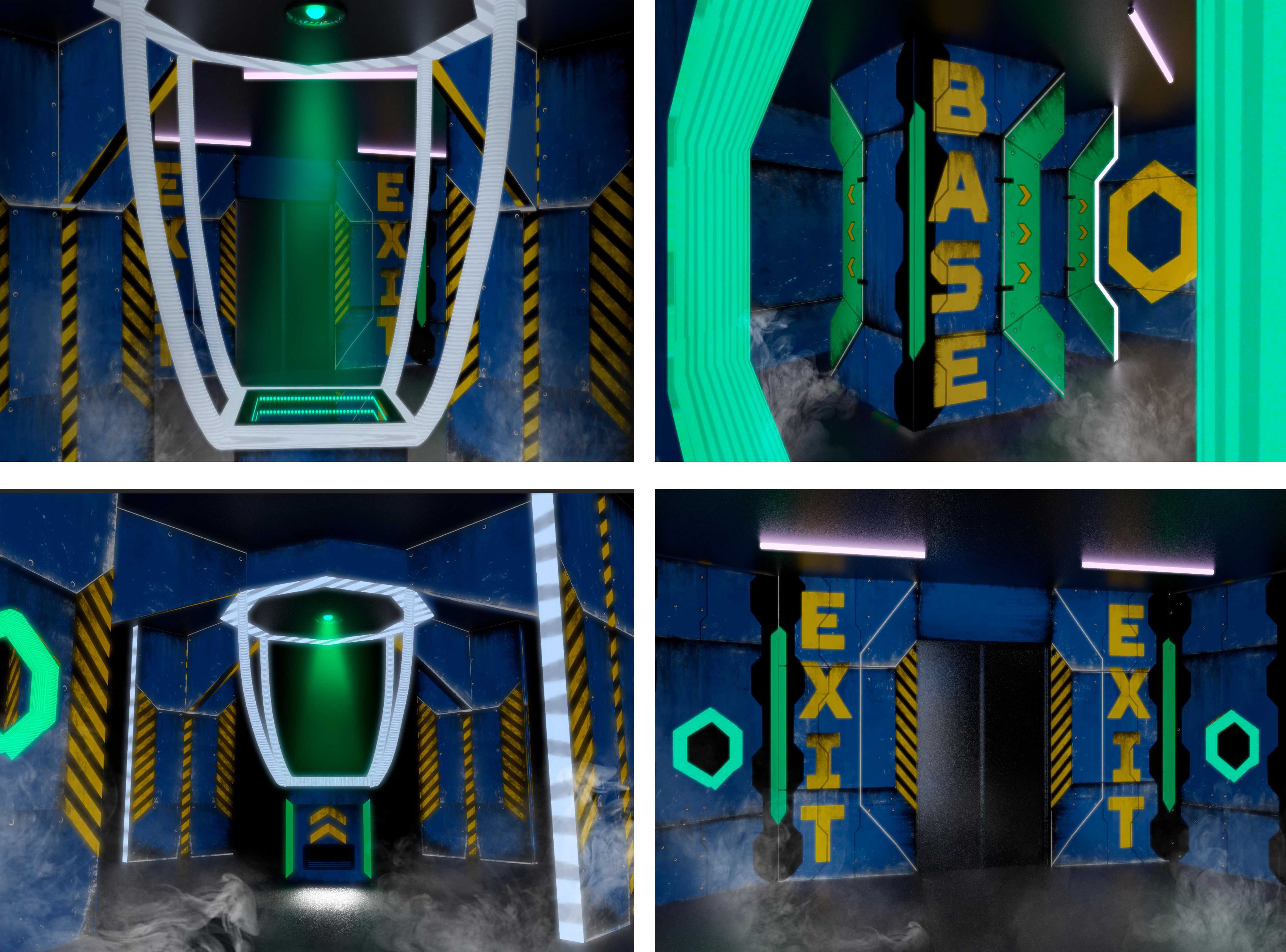 Laser Tag arena design project photo 9