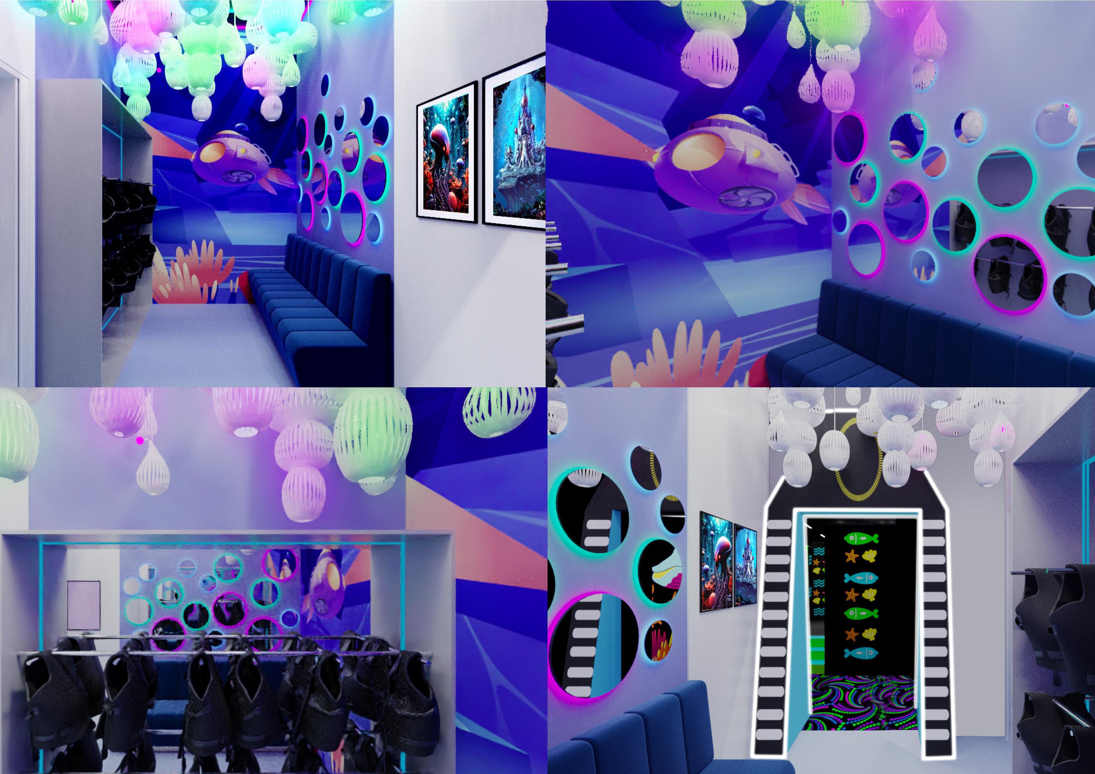 Laser Tag arena design project photo 8
