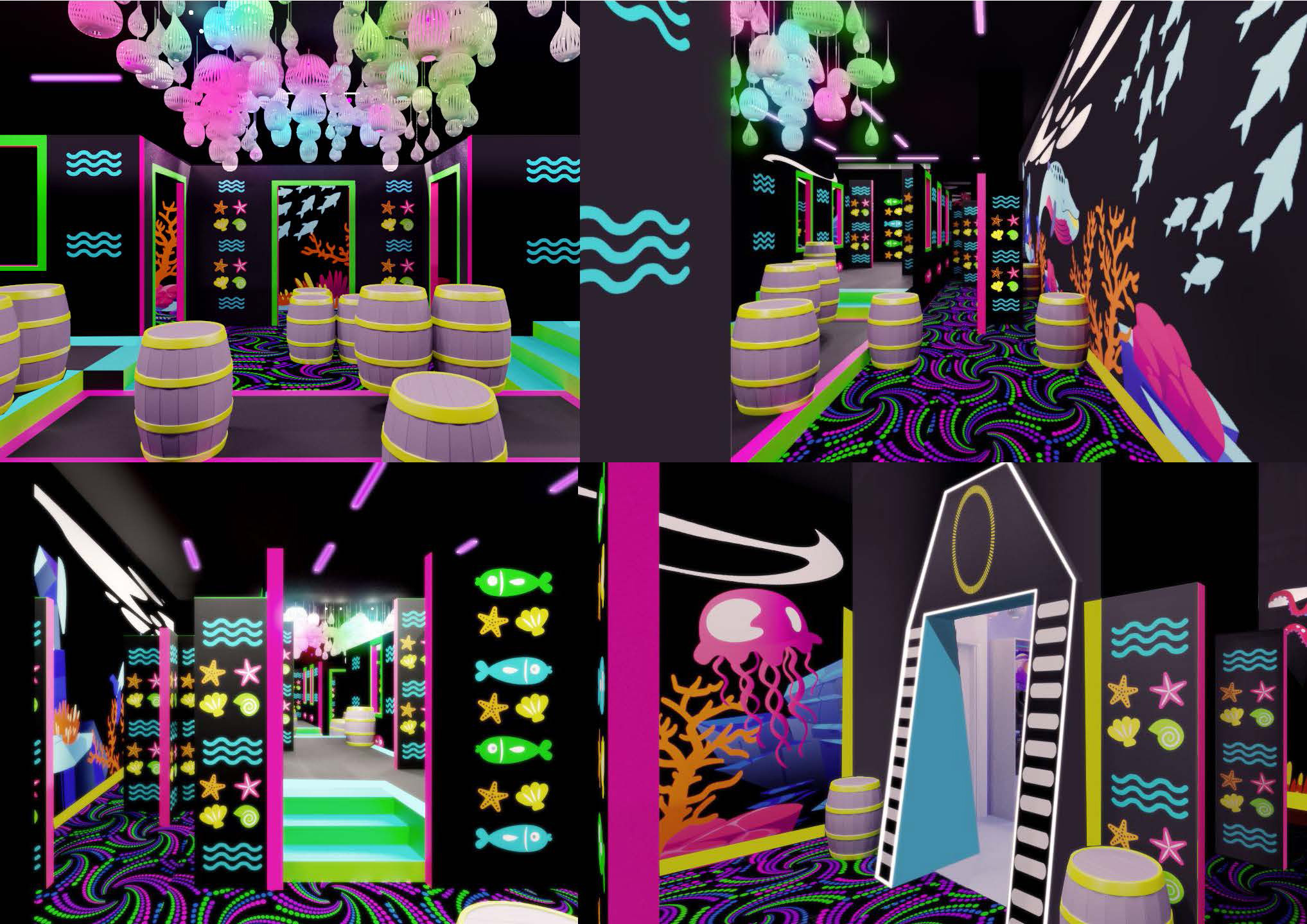 Laser Tag arena design project photo 17