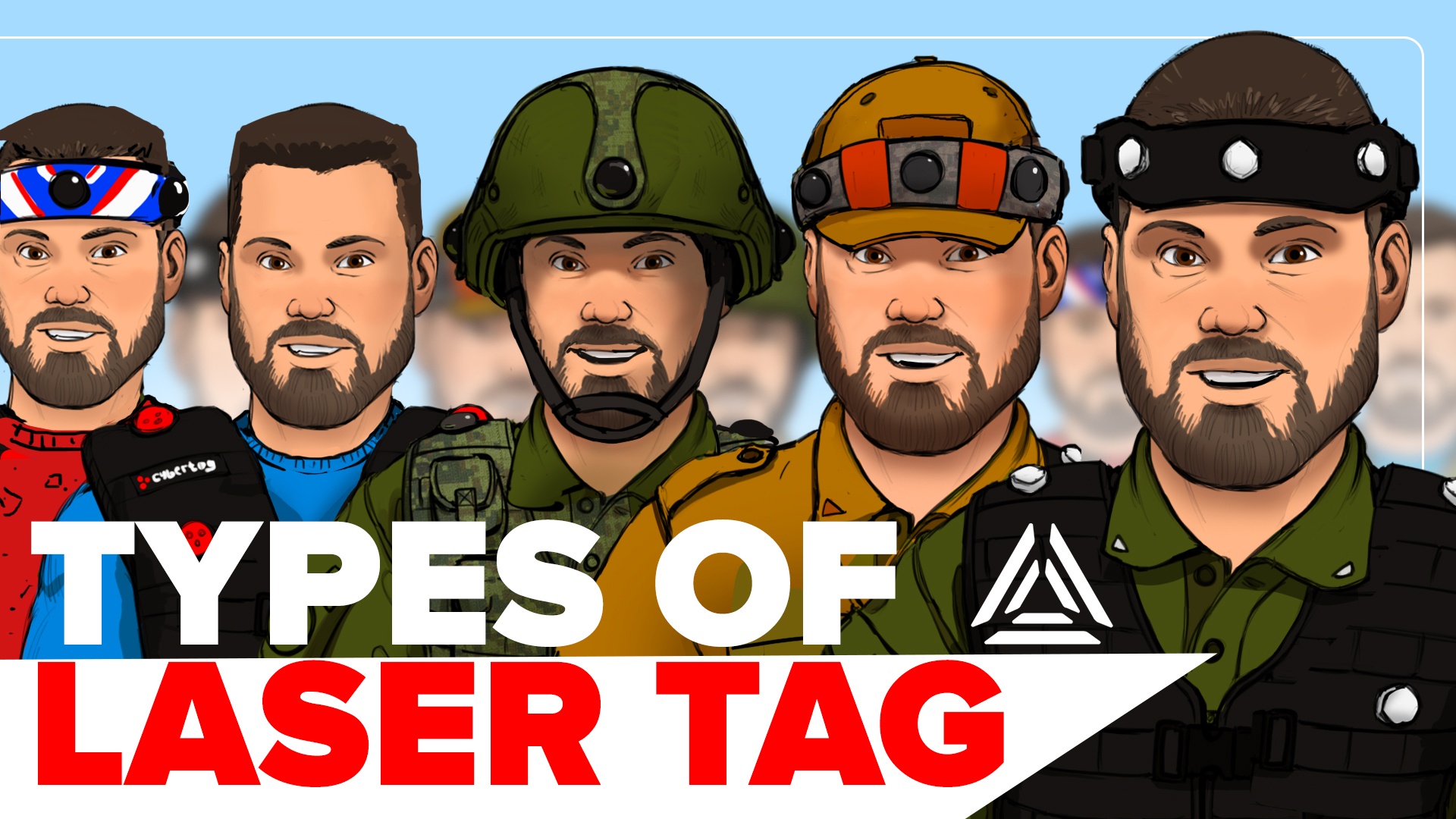 6 Types of Laser Tag. Ready to Name them All?