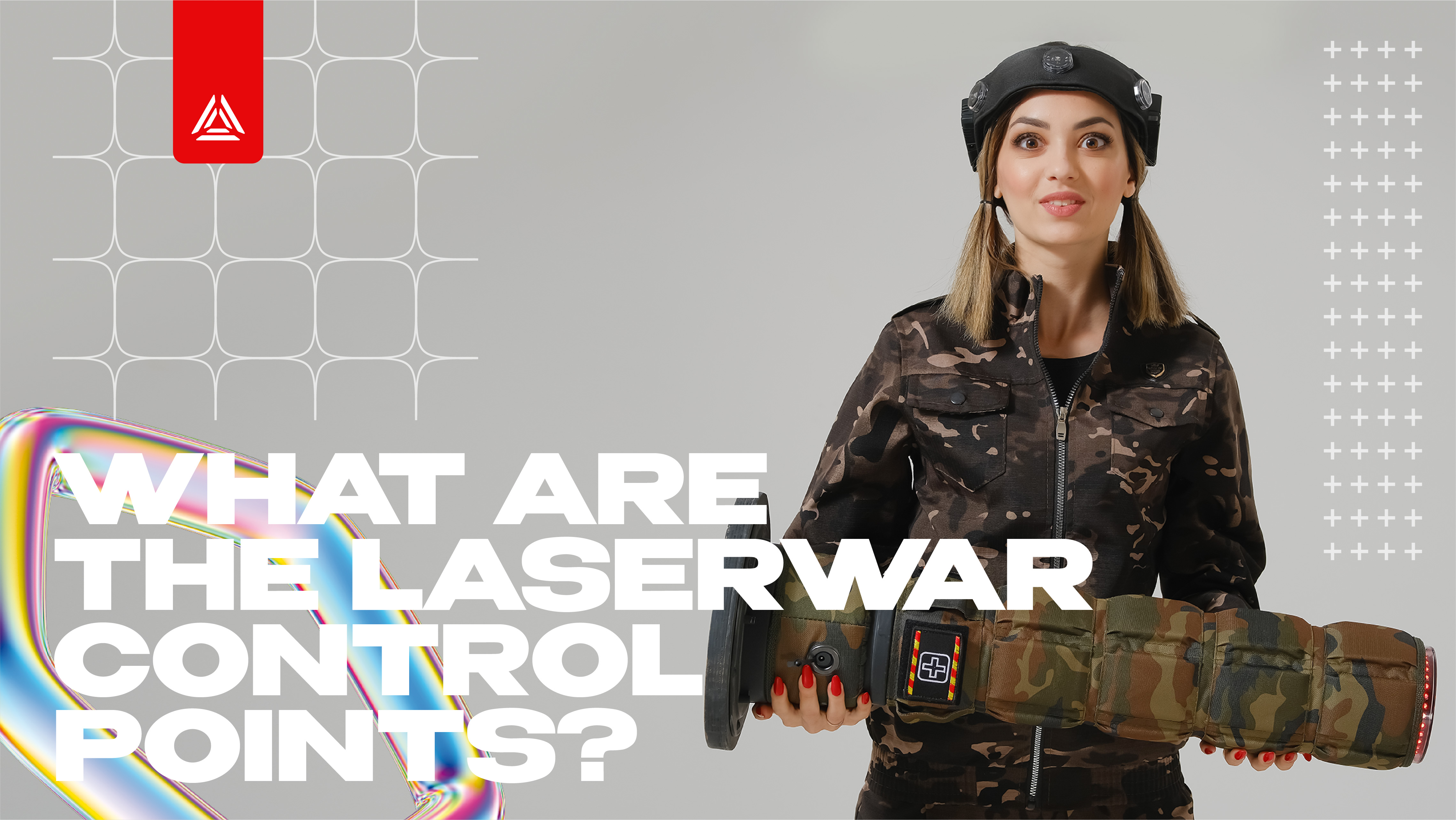 What are the LASERWAR control points?