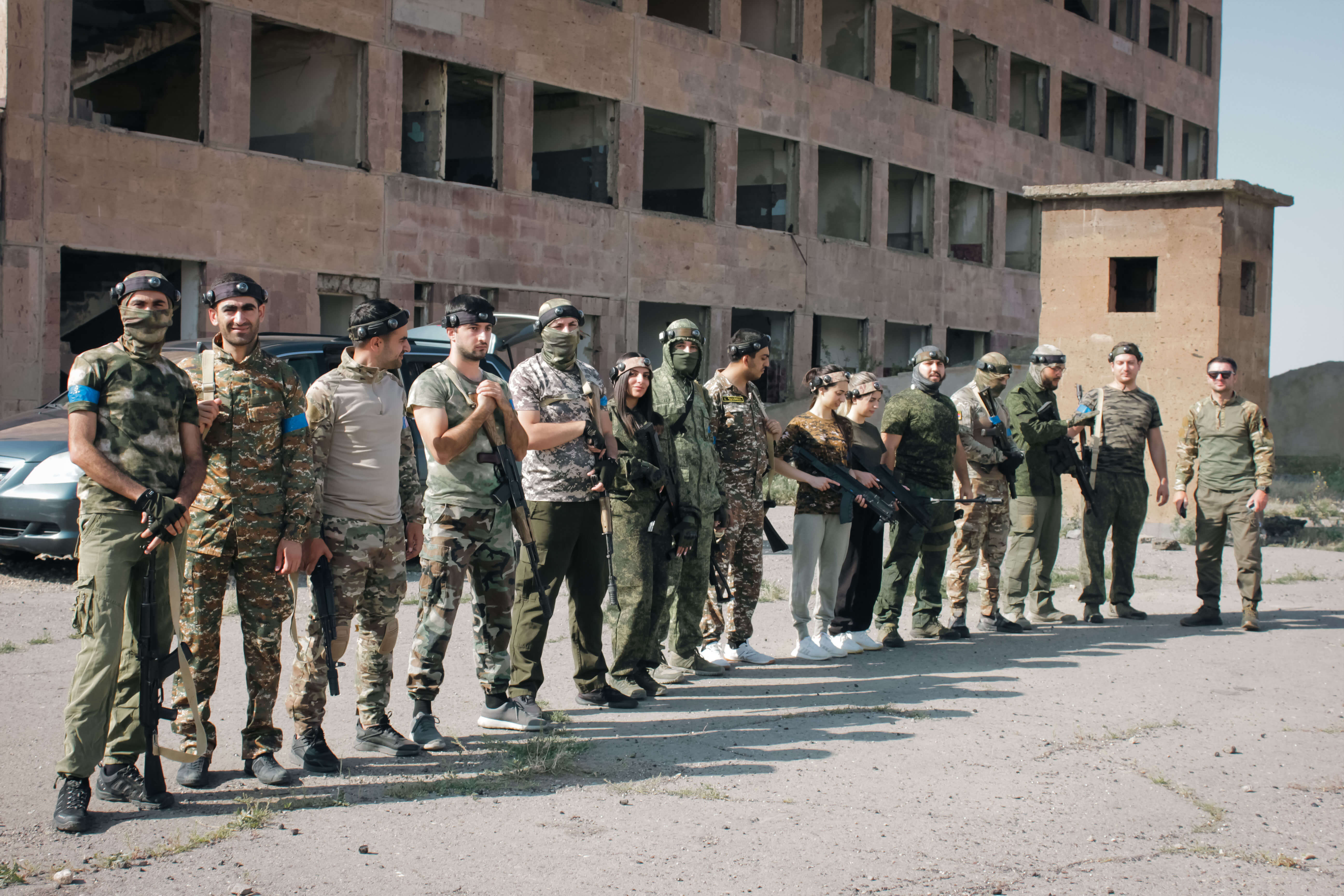 Computer guys from Armenia are good at lasertag!