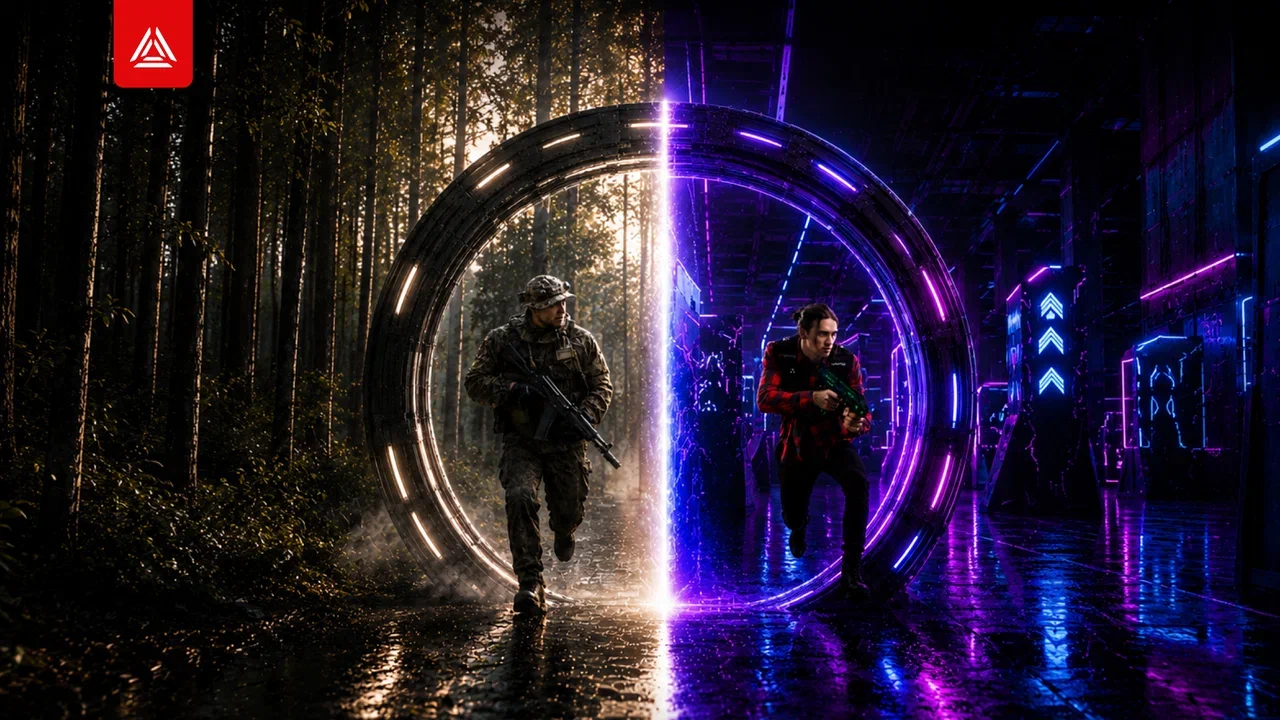 Lasertag or cybertag: what's the difference and what's more profitable for business?