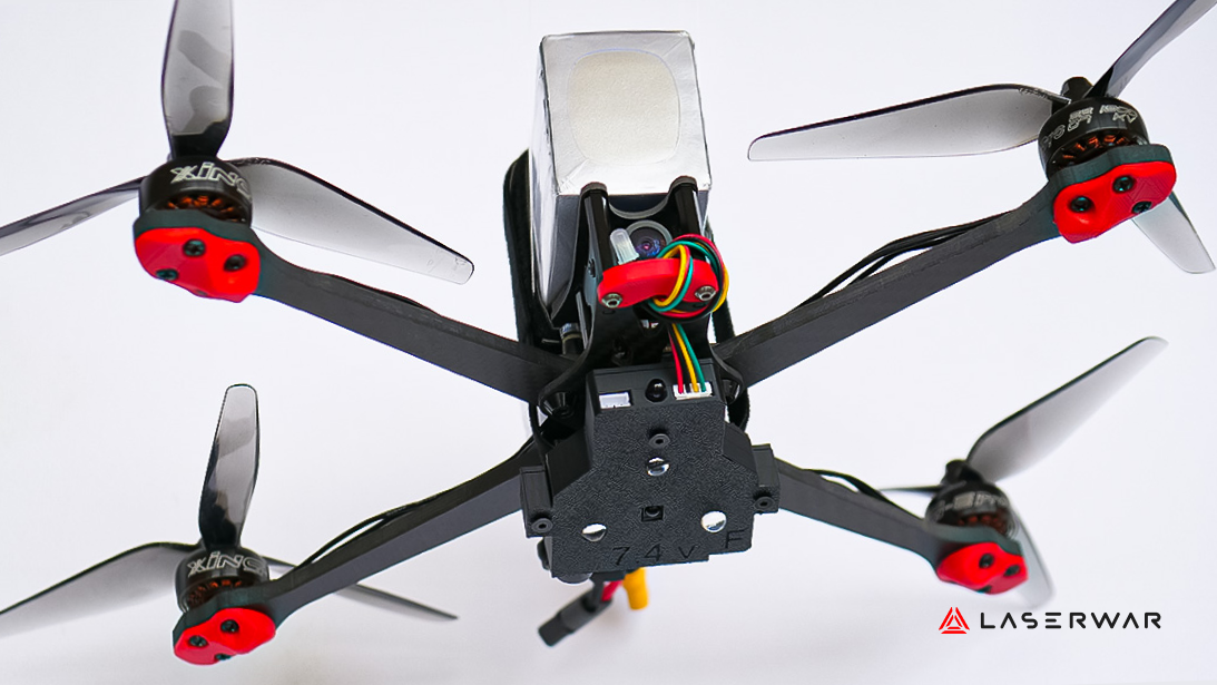 Kolibri Drone-Mounted Laser Tag Target
