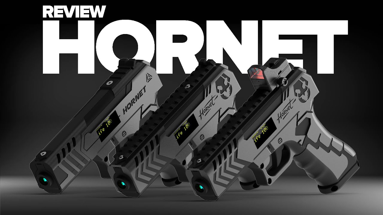Hornet laser tag pistol. Full video overview