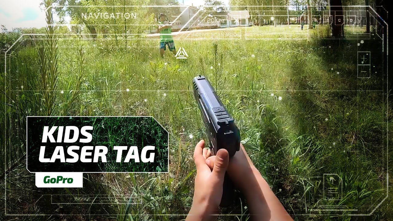 Kids' first-person laser tag. Video
