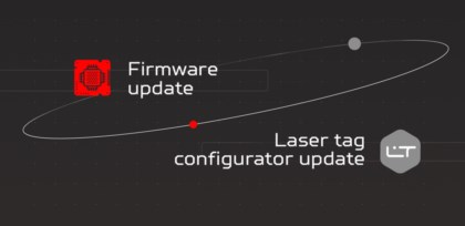 Laser tag configurator and firmware updates