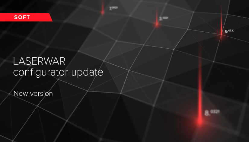 LASERWAR configurator update. Version 8.5.6