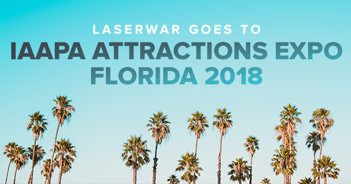 LASERWAR is preparing for a trip to IAAPA Attractions Expo 2018