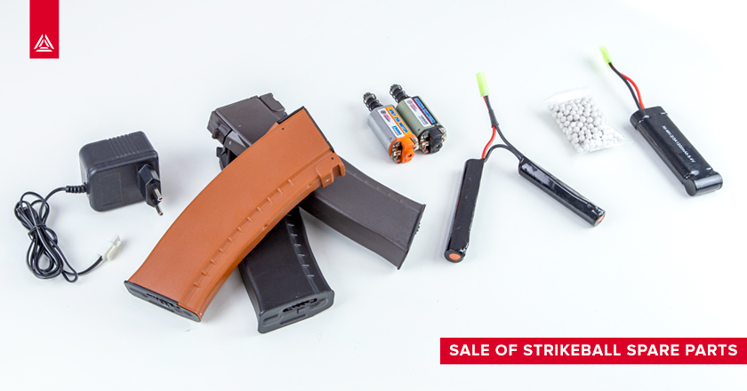 Sale of strikeball spare parts