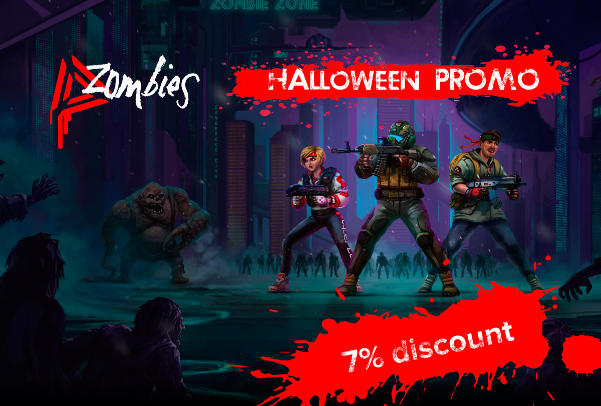 It's terribly profitable: weapons for zombie tag with a 7% discount