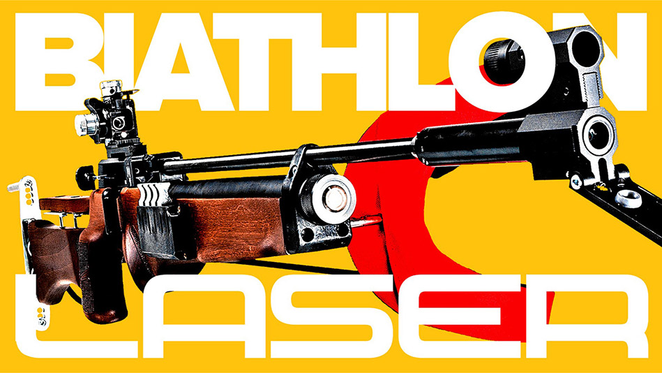 Laser tag biathlon rifle