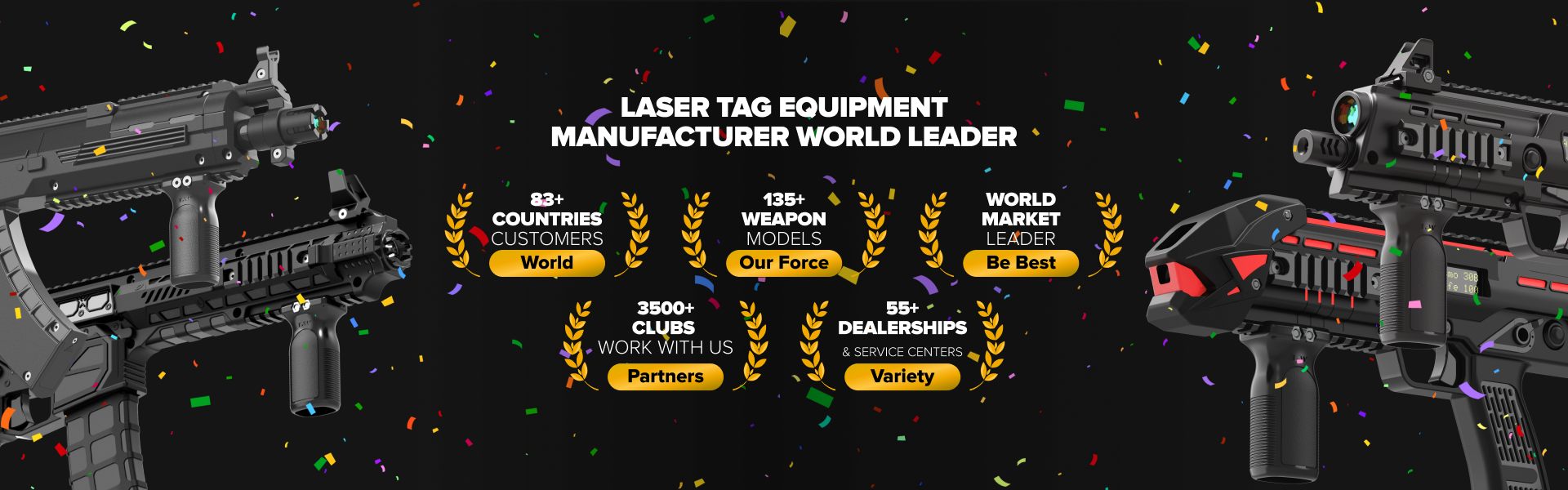 Laser tag equipment manufacturer