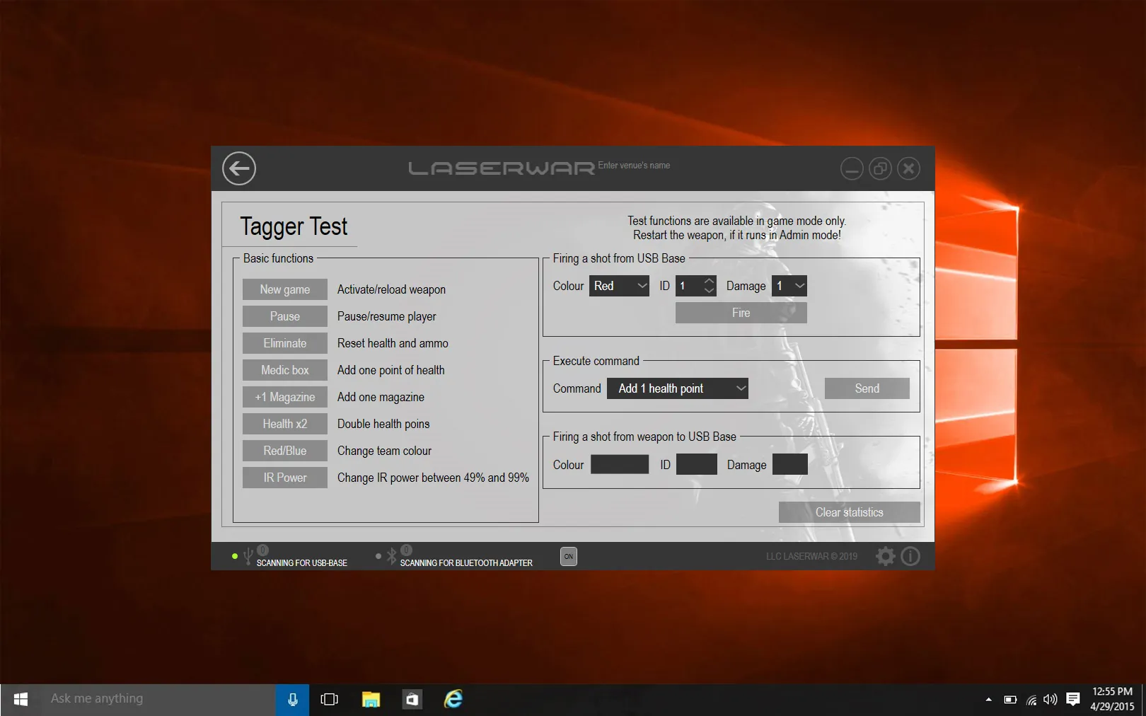 Tagger test