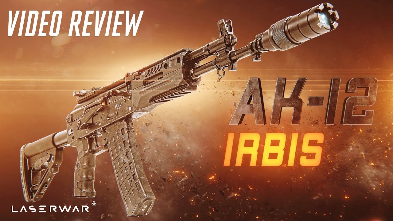 Laser tag game set AK-12 "IRBIS"