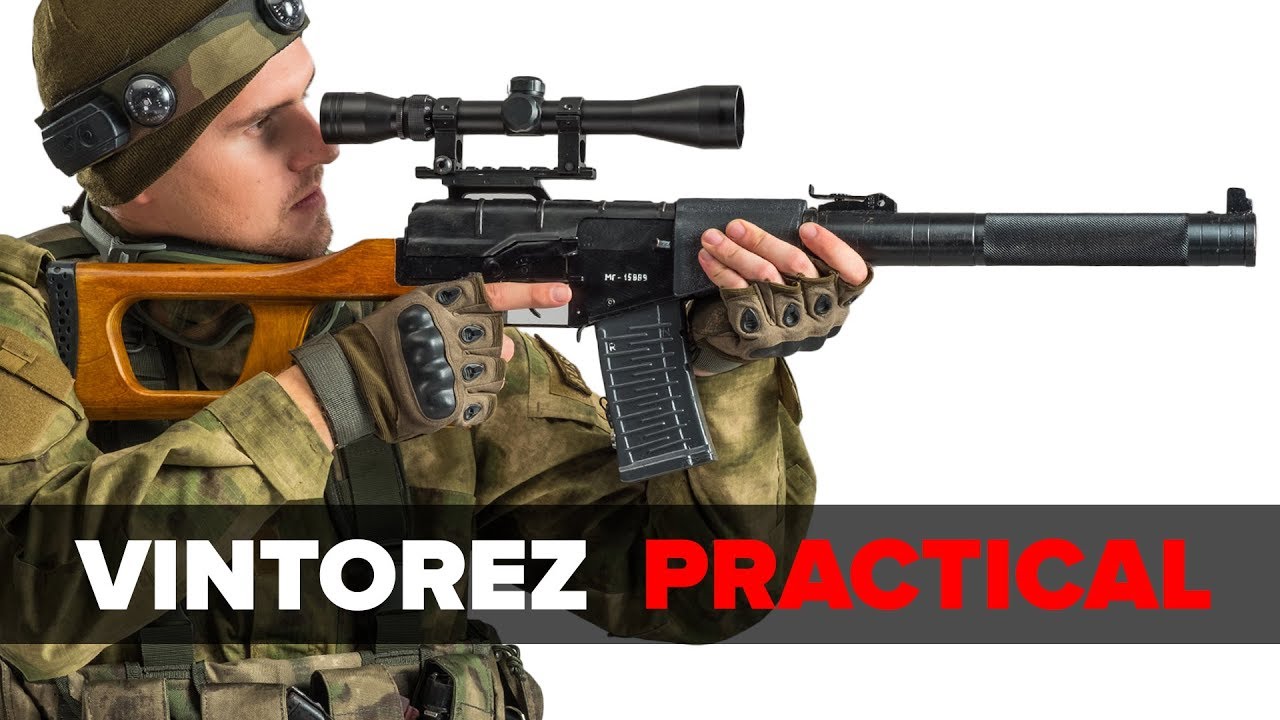 Laser tag equipment - Sniper rifle "Vintorez"