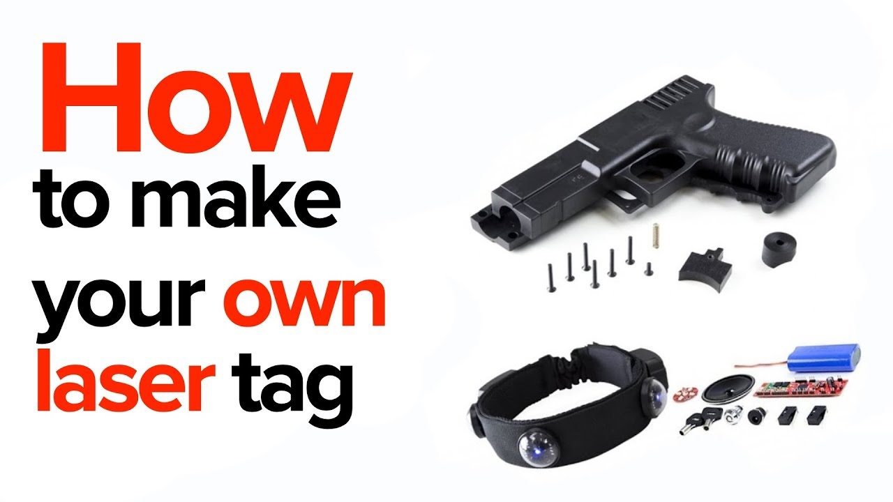 How to make your own laser tag. Laser tag equipment from Laserwar
