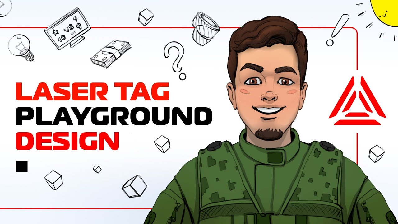 Laser tag playground design