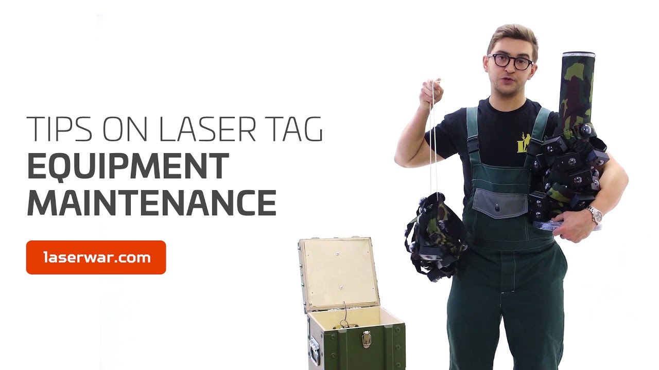 LASERWAR equipment maintenance video